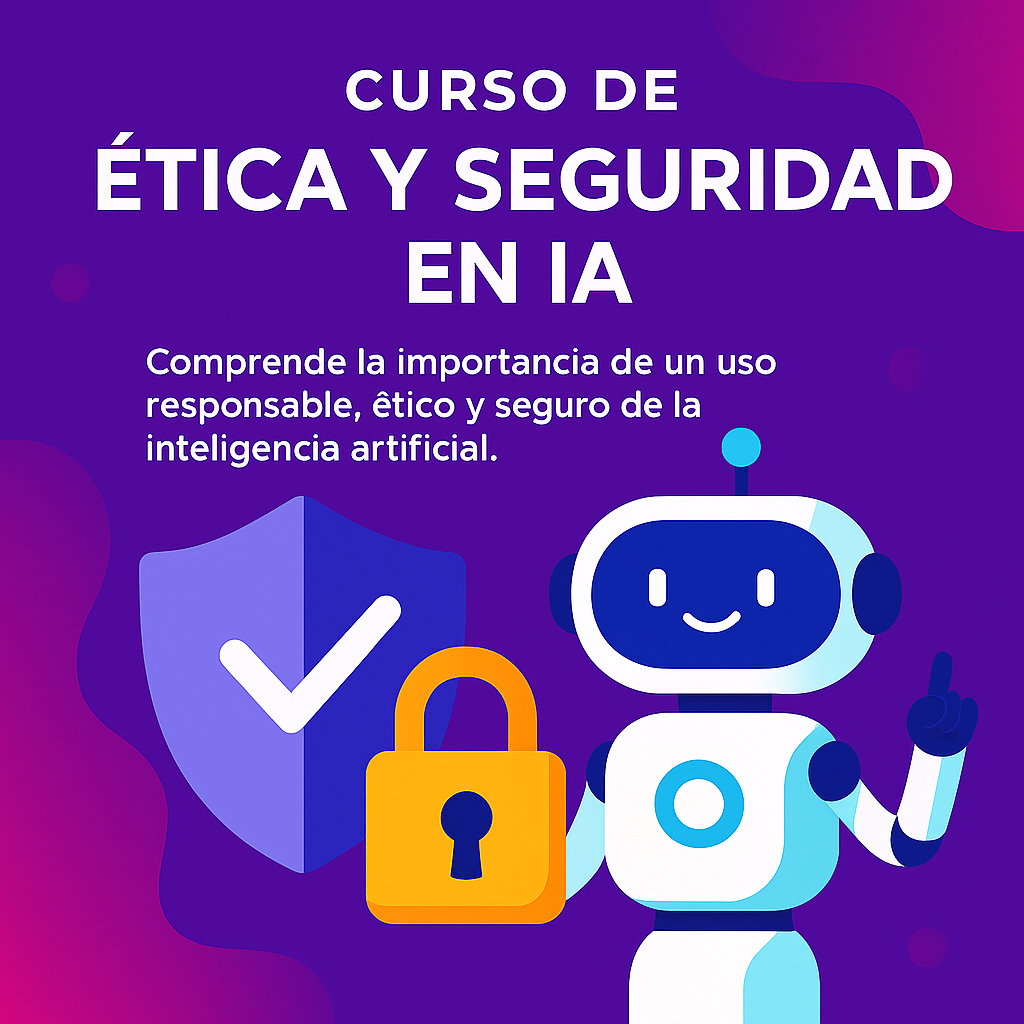 Escudo y balanza simbolizando ética y seguridad para el curso de Ética y Seguridad en IA