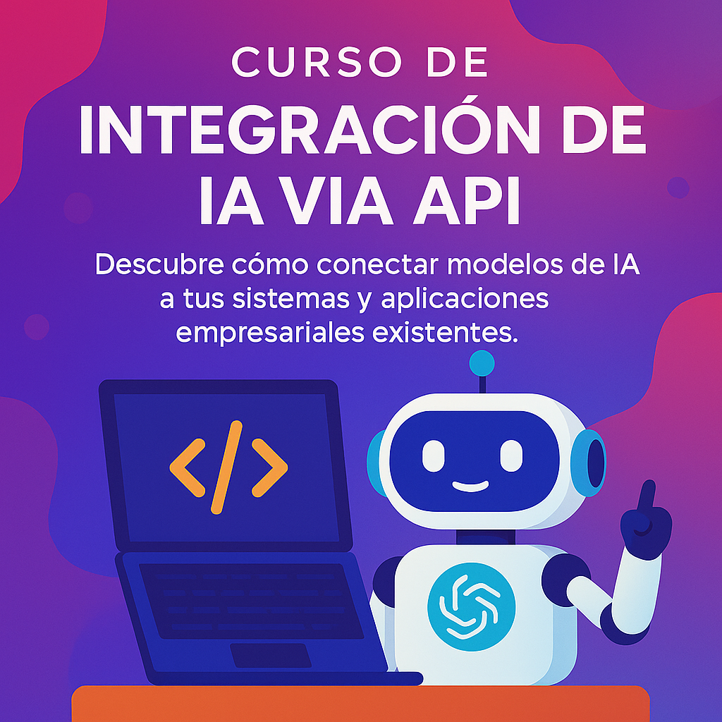 Nodos de API interconectados para el curso de Integración de IA vía API